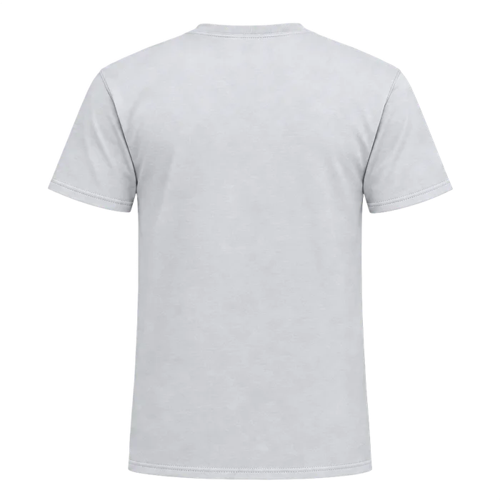 Signature Tee - ash - back